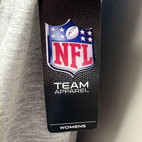 NFL LA Rams Sunday Football Women’s Short Sleeve Heather Gray T-Shirt- Large - Picture 13 of 16